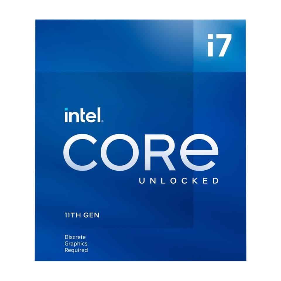 Procesador  Intel Core I7 11700kf 3.6ghz 16mb 95w Socket 1200 11gen Rocket. Lake Bx8070811700kf Pue
