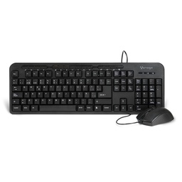 [KITVGO190] Kit Teclado y Mouse VORAGO KM-107 Negro -