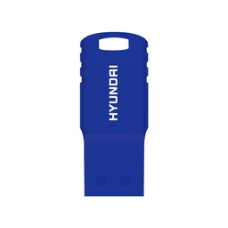 [MEMHYU400] Memoria USB  HYUNDAI HTU2B16B/NEW - Azul, 16 GB, USB
