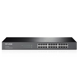 [SWTTPL155] Switch TP-LINK - Negro, 10/100/1000 Mbps, 24ptos, Rack