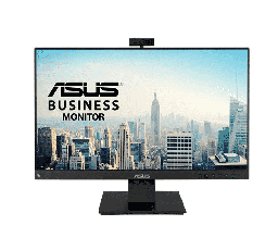 [Dim-BE24EQK] Monitor ASUS BE24EQK LED 23.8", Full HD, Widescreen, 75Hz, HDMI, Negro Camara Integrada Microfono
