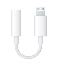[ACCMAC1530] Adaptador de Lighning a Jack de 3.5 mm APPLE MMX62AM/A - Color blanco, Apple, Adaptadores
