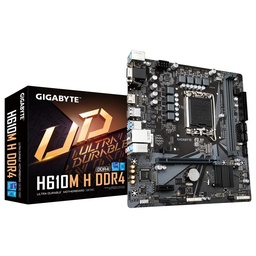 [MBDGIG4730] Motherboard                                                                                                                                                                                                         Gigabyte H610m H Ddr4 - 64 Gb, Intel, Lga1700, Micro Atx
