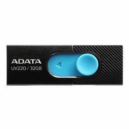 [MEMDAT4340] Memorias                                                                                                                                                                                                            Usb Adata Uv220 - Negro, 32 Gb