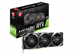 [Dim-msi3060-ventus] Tarjeta de Video MSI NVIDIA GeForce RTX 3060 Ventus 3X 12G OC, 12GB 192-bit GDDR6, PCI Express 4.0