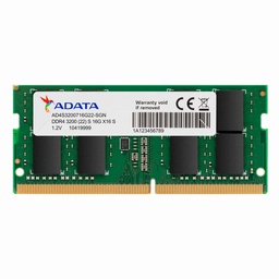 [MEMDAT5960] Memoria                                                                                                                                                                                                     Ram Adata Ad4s32008g22-sgn - 8 Gb, Ddr4, 3200 Mhz, So-dimm