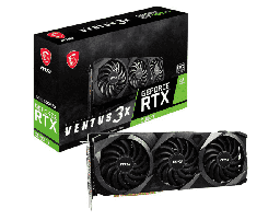 [Dim-3080ti-ventus] Tarjeta               De Video MSI Ventus Geforce RTX 3080 Ti 12gb Gddr6x PCI Express 4.0 Atx Video Card RTX 3080 Ti Ventus 3x 12g OC (openbox)