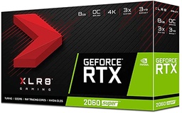 [Dim-28503] TARJETA DE VIDEO PNY GEFORCE NVIDIA RTX 2060 SUPER 8GB GDDR6 XLR8 OC EDITION DUAL FAN
