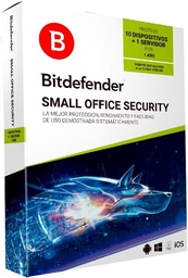 [SOFBIT900] Antivirus                                                                                                                                                                Bitdefender Small Office Security - 10 Usuarios +1 Servidor, Small Office Security