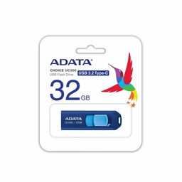 [4711085939159-A] Memoria                                                                                                                  Flash Adata Uc300 32gb Usb-c 3.2 Azul (acho-uc300-32g-rnb/bu)