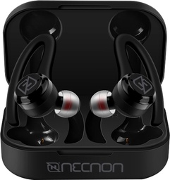 [NBABNS01AS] AUDIFONOS NECNON BLUETOOTH INDICADOR LED NEGRO NTWS-SPORT (NBABNS01AS)