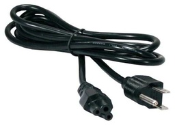 [CABITL370] 348591                                                                                                                                            Cable Corriente Para Lap Top (triple) - 1.8 M Color Negro.