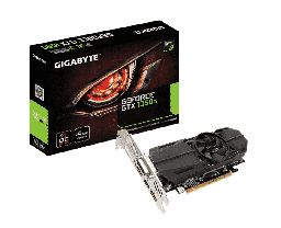 [Dim-GV-N105TOC-4GL] Tarjeta de Video Gigabyte NVIDIA GeForce GTX 1050 Ti OC Low Profile, 4GB 128-bit GDDR5