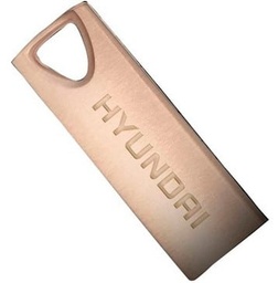 [MEMHYU070] Memoria                                                                                                                                                                                              Usb Hyundai U2bk/16garg - Oro Rosa, 16 Gb, Usb 2.0