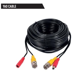 [QCV1701] Cable                                                                                                                                                                                                                                                                                                                                                                                                                                                                                                                                                                                                         De Video Qian Yao Qcv1701 18 Mts Conexion Bnc Y Energia