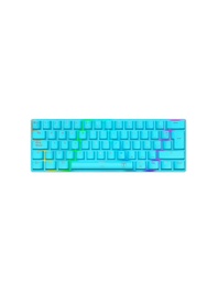 [Dim-T-TGK321B-RGB-SP-RD] Teclado  T-dagger Arena Blue (t-tgk321b-rgb) Para Gaming Con Switch Rojos Y Led RGB