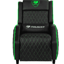 [Dim-ranger-XB] SOFA PARA GAMING COUGAR RANGER RECLINABLE 160X64X47CMS NEGRO VERDE