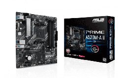 [dim-A520M-Aii] Tarjeta                             Madre ASUS Prime A520m-a Ii/csm AMD Ryzen AM4 DDR4 Dp/hdmi M.2