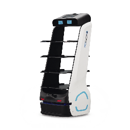 [Dim-T5LB] Robot  Para Servicio De Mesero O Repartidor T5lb – Capacidad De Carga De Hasta 50 Kg Y Pantalla Táctil.