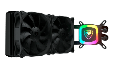 [Dim-COUGAR POSEIDON-LT-240-ARGB] Enfriador Liquido Watercooling Cougar Poseidon Lt 240 Argb