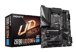 [Dim-z690-ud-ddr4] Tarjeta  Madre Gigabyte Atx Z690 Ud DDR4 Lga 1700 Intel Z690 HDMI 2.0 DDR4