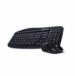[dim-voragokit-303] Kit  Teclado Y Mouse Vorago Km-303 Inalambrico Multimedia Negro