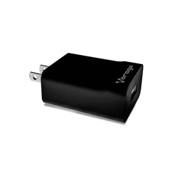 [7502266676935-V] Cargador Para Pared Vorago Fast Charge 3.0a 1 Usb Negro Au-302-bk
