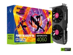 [Dim-ZT-D40600P-10SMP] Tarjeta   De Video Zotac Gaming Geforce RTX 4060 8gb OC Spider-man: Across The Spider-verse Bundle Zt-d40600p-10smp