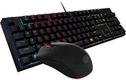 [Dim-SGB-3040-KKMF1-US] Kit Teclado Y Mouse Cooler Master Sgb-3040-kkmf1-us Masterkeys Lite L RGB (remate)