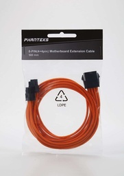 [Dim-PH-CB8P-OR] 8-pin  (6+2pin) Motherboard Extension Cable 500mm Sku: Ph-cb8v-or