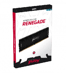 [Dim-KF430C15RB1/16] Memoria RAM Kingston FURY Renegade Black DDR4, 3000MHz, 16GB, Non-ECC, CL15, XMP
