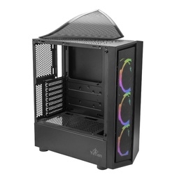[7503030358323-Y-OB] (OPEN BOX)GABINETE YEYIAN GAMER YCH-ATAB-01BK VENTLE ATX 3 VENT ARGB