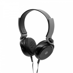 [GH-2540G-ED] (ED) DIADEMA HEADSET GETTTECH GH-2540G RYTHM C/MIC NEGRO C/GRIS 3.5MM