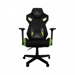 [YFC-ECFL-01-GR-ED] (ed)  Silla Gamer Yeyian Yfc-ecfl-01-gr, Drakkar,malla Textil,hast150k Verde