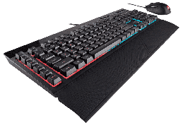 [Dim-CH-9226865-SP] Kit Gamer de Teclado y Mouse Corsair incluye K55 RGB PRO + Harpoon PRO Alámbrico USB Español