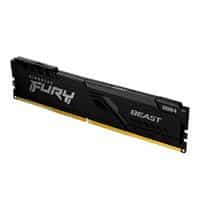 [dim-KF432C16BB/8] Memoria    DDR4 Kingston Fury Beast Black 8gb 3200mhz Dimm(kf432c16bb/8) Pue