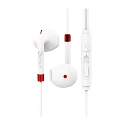 [MI-1440R] Audifonos                                                                                                                                                                                                                                                                                                                                                                                                                                                                                                                                                                                                                                                                                                                                                                                                                                                        Auricular Getttech Mi-1440r Sharp/track C/mic Bla/roj 3.5mm