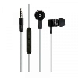 [MI-2140G] Audifonos                                                                                                                                                                                                                                                                                                                                                                                                                                                                                                                    Auricular Getttech Smooth Mi-2140g Negro C/gris 3.5mm