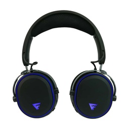 [dim-HSB600-BK] Game            Factor Audífonos Gamer Hsb600 7.1, Inalámbrico, Bluetooth/3.5mm, Negro