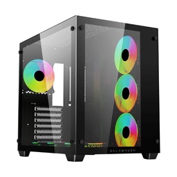 [BR-935944] Gabinete  Gamer Media Torre Tank Progm930 Atx/izqcristal/negrobr-935944