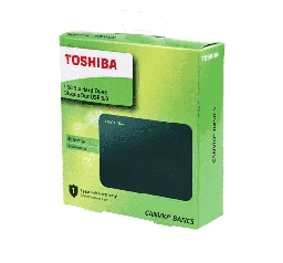 [dim-HDTB410XK3AA] DISCO DURO EXTERNO USB 3.0 TOSHIBA 1TB HDTB410XK3AA BASICS  NEGRO