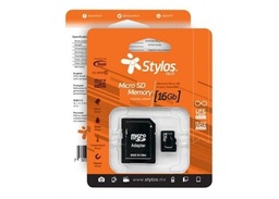 [MEMSTY020] Memoria                                                                                                                                                                                             Micro Sd 16gb C/a Stylos. Stms161b -