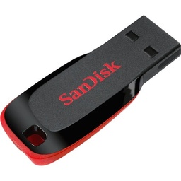 [MEMSAN1090] Memoria                                                                                                                                                                                                     Usb Sandisk Cruzer Blade Z50 - 16gb, Usb 2.0, Negro.