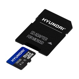 [MEMHYU210] Memoria                                                                                                                                                                                            Micro Sd Hyundai Sdc16gu1 - 16 Gb, Negro