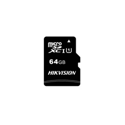 [MEMHKV080] Memoria                                                                                                                                                                                                      Microsdhc Hikvision Hs-tf-c1 - 64 Gb, 92 Mb/s, 15 Mb/s, Negro, Clase 10