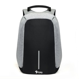 [MALSTY020] Mochila                                                                                                                                                                 Antirrobo Gris Stylos. Stabap1s -
