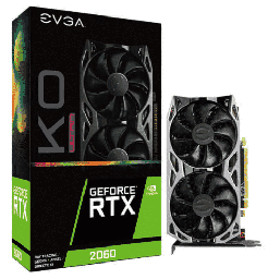 [Dim-28988] Tarjeta  De Video EVGA Nvidia Geforce RTX 2060 Ko Ultra Gaming 6gb GDDR6 Dual Fans Metal Blackplate