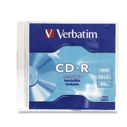 [CDRWCB125] Disco                                                                                                                                                                        Cd-r Verbatim - Cd-r, 700 Mb, 52x, 80 Min, 1 Pieza