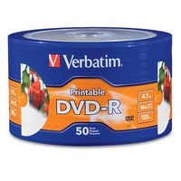 [CDRWCB1485] Disco                                                                                                                                                                                                       Dvd-r Verbatim Dvd-r - Dvd-r, 50, 120 Min