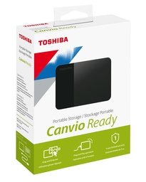 [DDUTOS950] Disco                                                                                                                                                                                                                    Duro Toshiba Canvio Ready 1tb Hdtp310xk3aa - Color Negro, Usb Usb 3.2 Gen 1(compatible Con 2.0), Formato 2.5